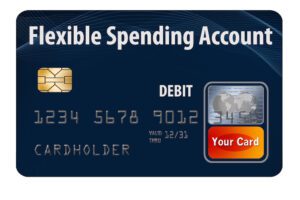 FSA employee benefits card.